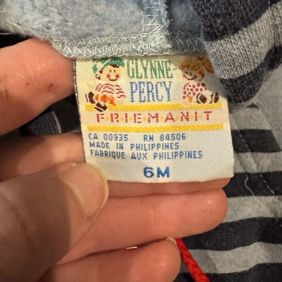 Vintage Baby Boy Clothes 3-6 Mo 3-Piece Lot 1990s Lands End Glynne Percy READ - Picture 10 of 16